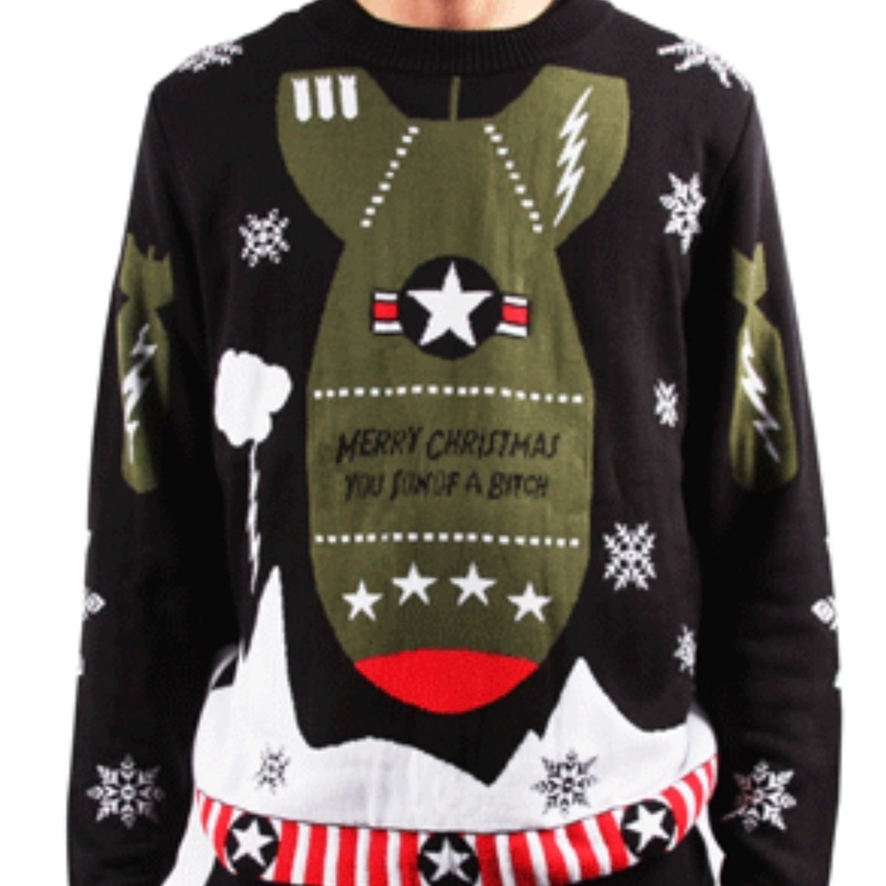 LA Police Gear Ugly Christmas Sweaters